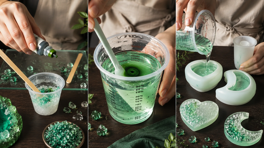 The Green That Turned Blue — Emerald Ice, Test No. 2