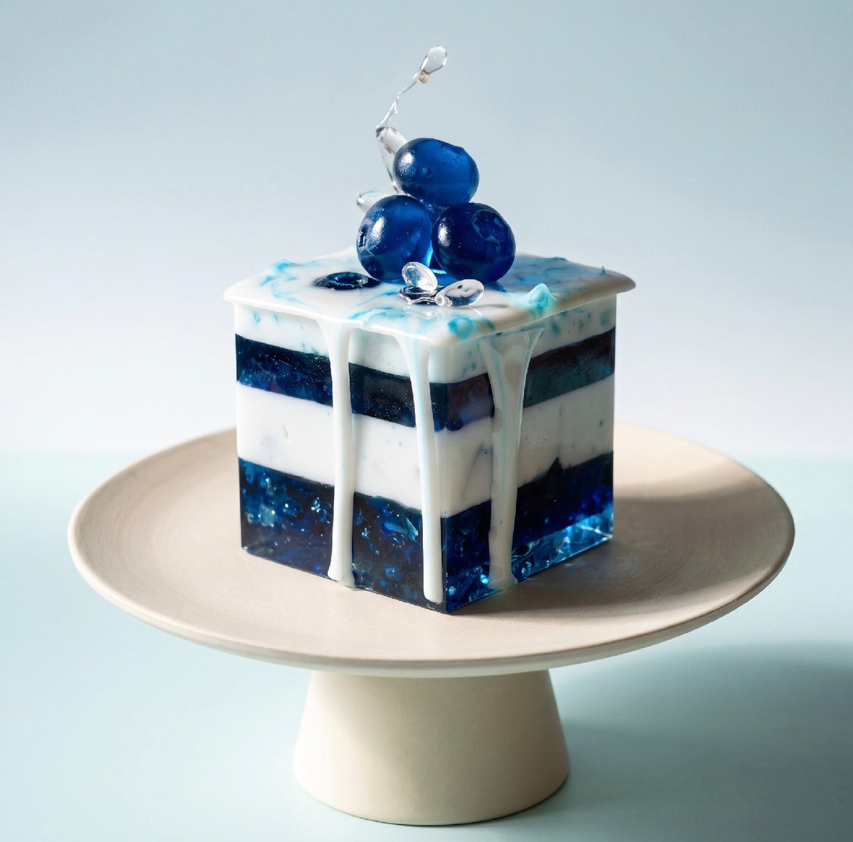 Blueberry Cake Slice - Sweet Escape