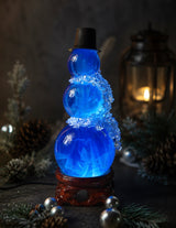 Sapphire Ice Snowman Lamp