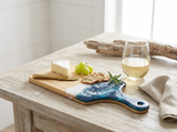 Small Resin Ocean Charcuterie Board – Handmade Coastal Cutting Board with Food-Grade Resin | Wedding or Housewarming Gifts | Unique Gifts