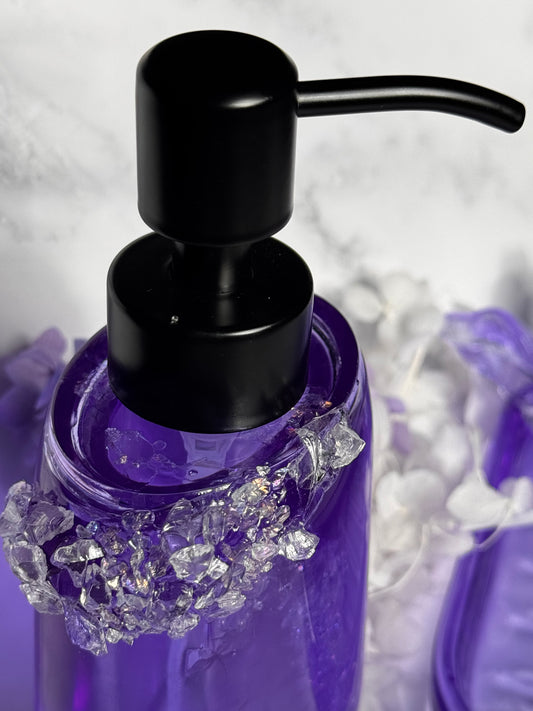 Crystal Ice Soap Dispenser | The Ice Collection