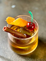 Old Fashioned — Epoxy Resin Cocktail Sculpture