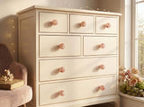 Artisan Botanical Resin Cabinet Knob – Handcrafted Drawer Pull