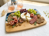 Resin Ocean Charcuterie Board – Handmade Coastal Boards with Food-Grade Resin | Housewarming | Wedding | Unique Mothers Day Gifts