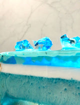 Ocean Glacier Cake Slice - Sweet Escape