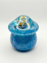 Enchanted Mini World Mushroom Jar - Azure Opal