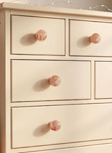 Artisan Botanical Resin Cabinet Knob – Handcrafted Drawer Pull