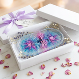 Resin Bloom Flower Dish - Epoxy Resin Tray