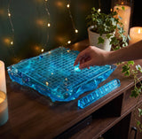 Frozen Words — 16 × 16 Epoxy Resin Word Board Game