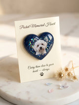 Ultimate Pet Memorial Box: Custom Resin Paw, Heart & Pendant