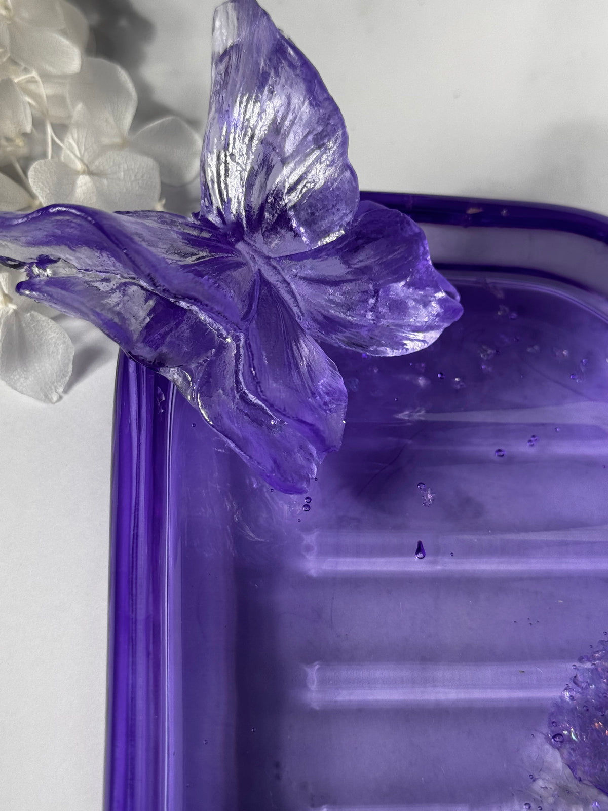Crystal Ice Soap Dish | The Ice Collection