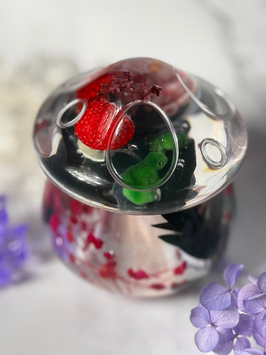Enchanted Mini World Mushroom Jar — The Lily Pond