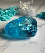 Glacial Heart Candle Holder · The Ice Collection