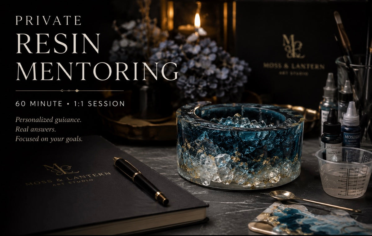 Private Resin Mentoring Session (60 Minutes)