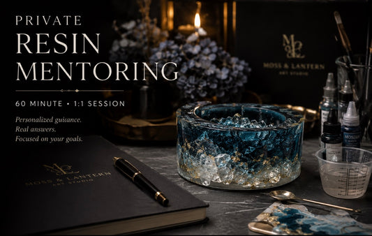Private Resin Mentoring Session (60 Minutes)