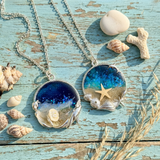 Ocean Waves Resin Pendant – Beach Necklace | Unique Gifts For Her