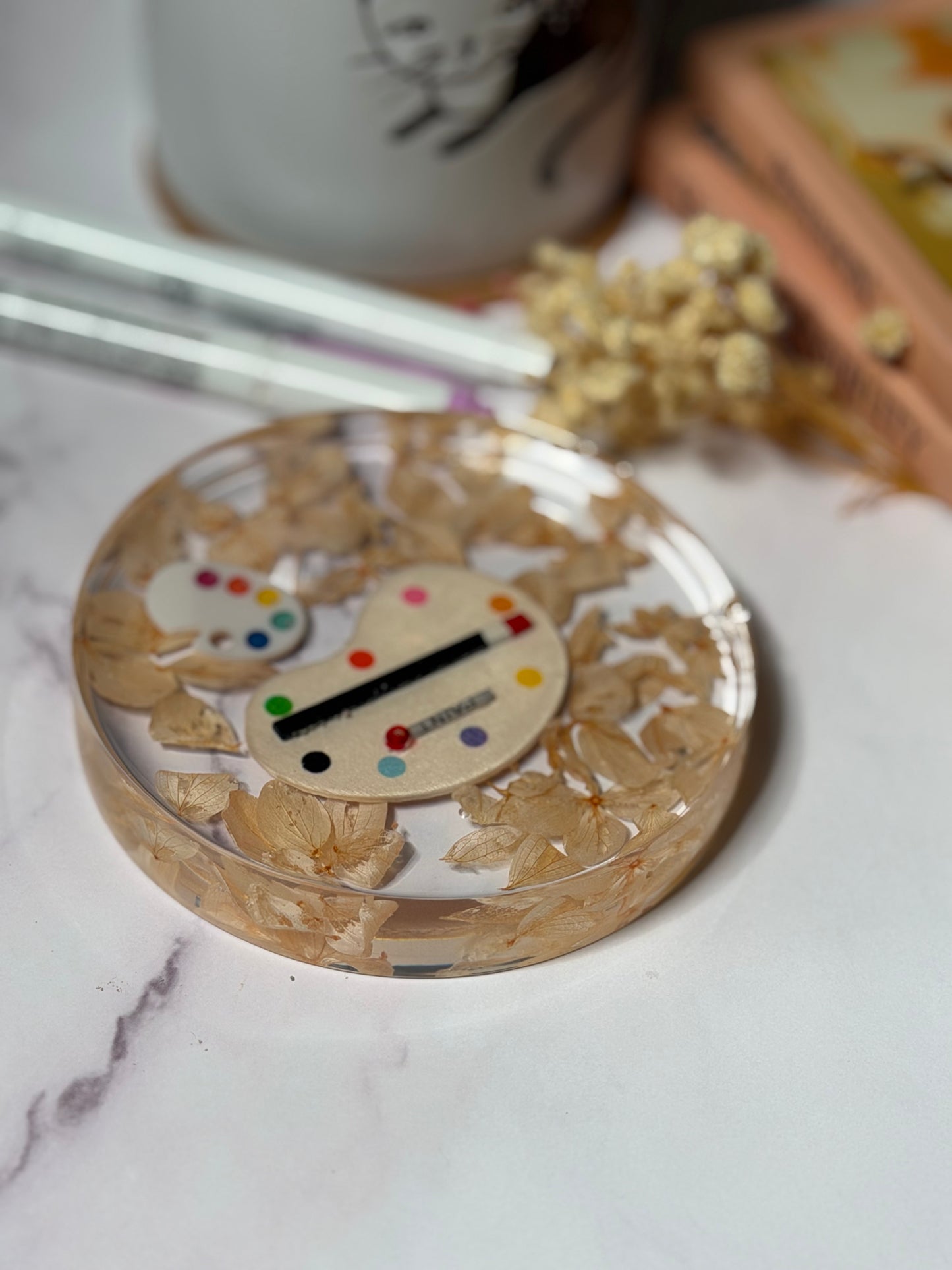 Souvenir de professeur palette d'artiste – Collection « Professeurs qui ont éclairé le chemin »