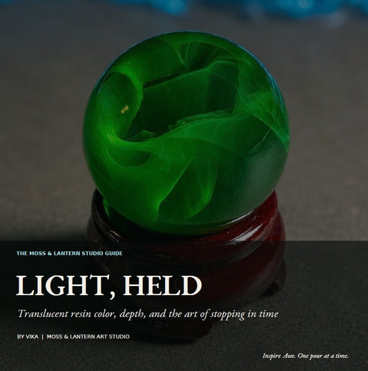 The Moss & Lantern Guide to Translucent Resin Color