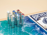 Ocean Cribbage Gift Set – 3-Person Set with Crystal Pegs & Sea Cards | Unique Gifts | Weddings | Housewarming