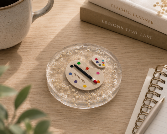 Artist Palette Teacher Keepsake – Teachers That Lit the Way Collection