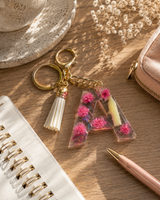 Teacher's Initial Keychain – Teachers That Lit the Way Collection